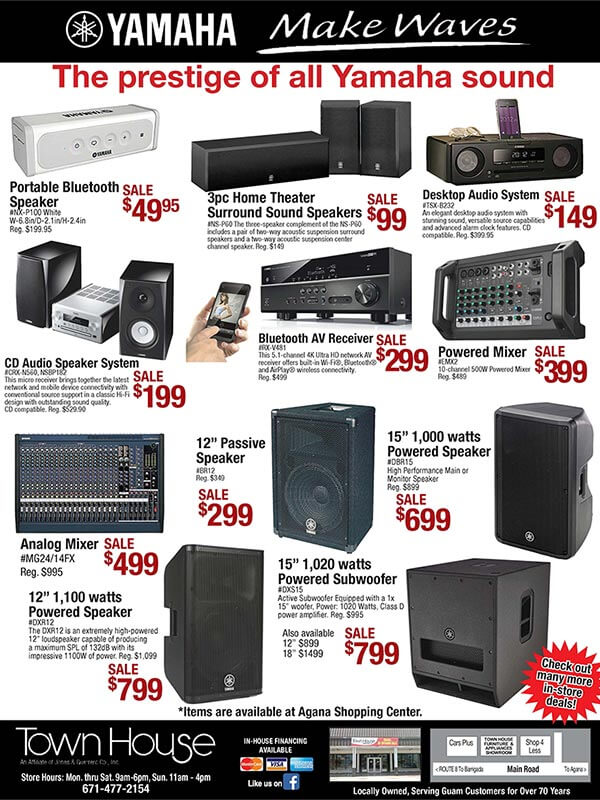 Specials Guam Town House Furniture