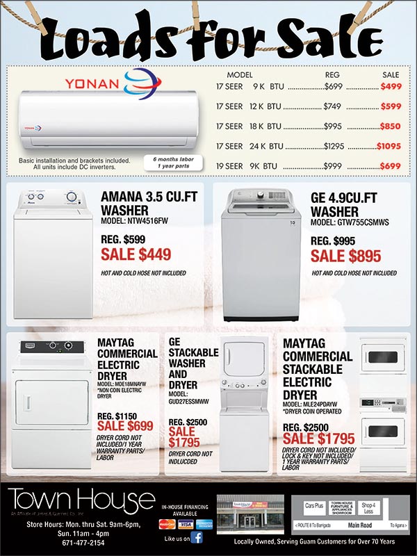 Specials Guam Town House Furniture